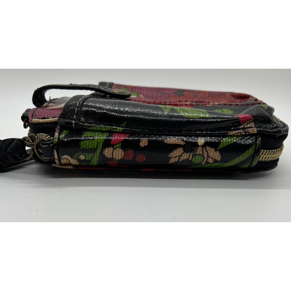 Sakroots Boho Chic Multicolor Floral Print Smartphone Wallet Wristlet Purse - Picture 6 of 9